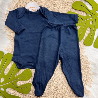 Conjunto Basic longa Marinho Conjunto Basic longa Marinho